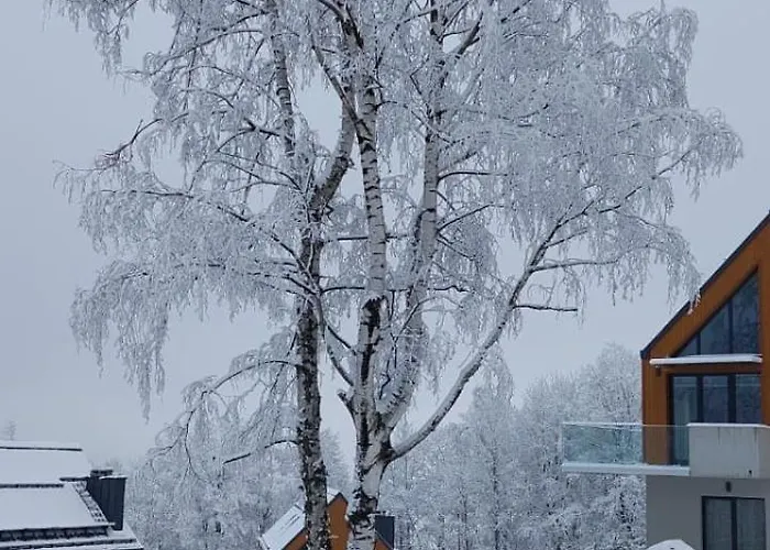 Przy Stoku Pod Lasem I Z Tarasem - Powrocisz Tu Hillside Lägenhet *